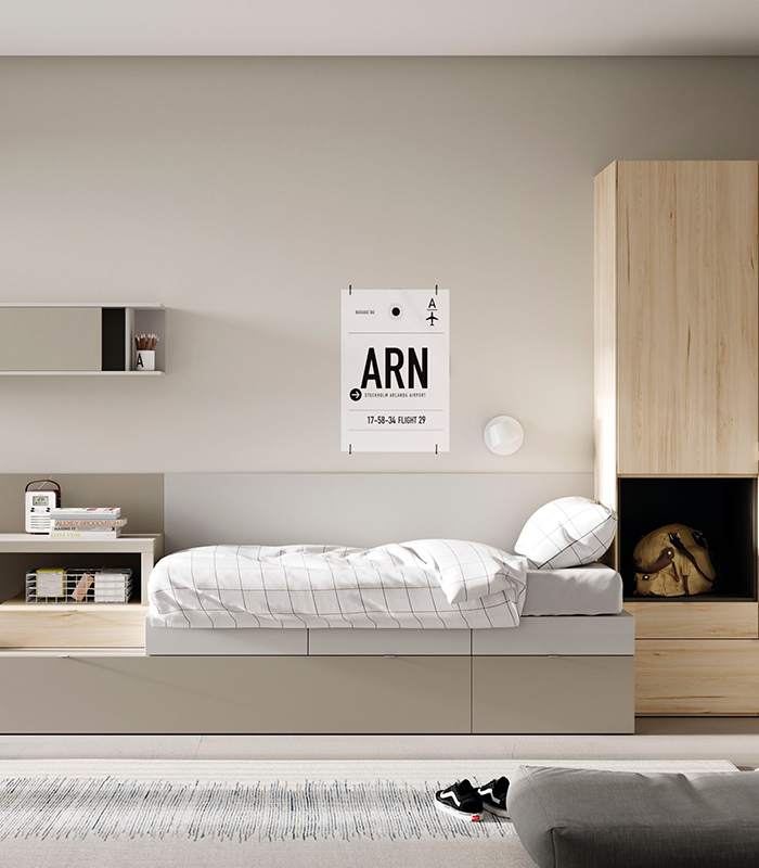 Dormitorio Juvenil KUBOX Dormitorio Juvenil KUBOX