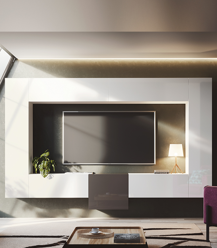 COMPOSICION21 BLANCO Y GRAFITO